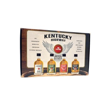 Kentucky Highway American Blended Whiskey Giftpack