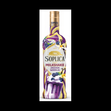 Soplica Milkshake Bosbessen - Vanille