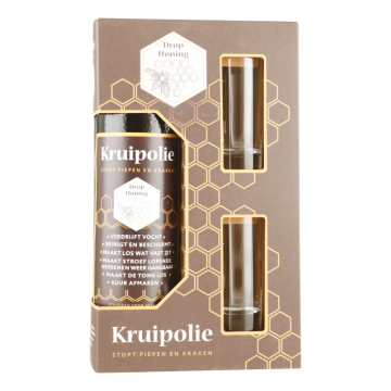 Kruipolie + 2 Glaasjes Geschenkdoos